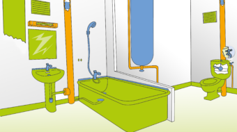 entretenir salle de bain logement